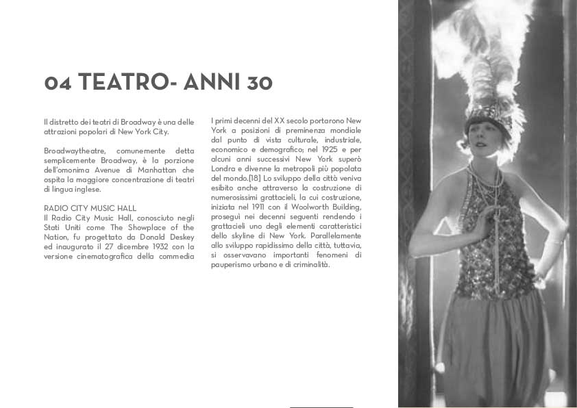 Broadway Font City - Teatro anni 30