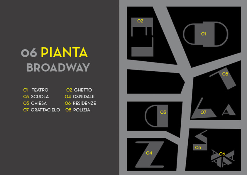 Broadway Font City - Pianta