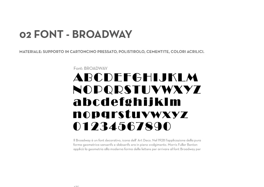 Broadway Font City - Font Broadway